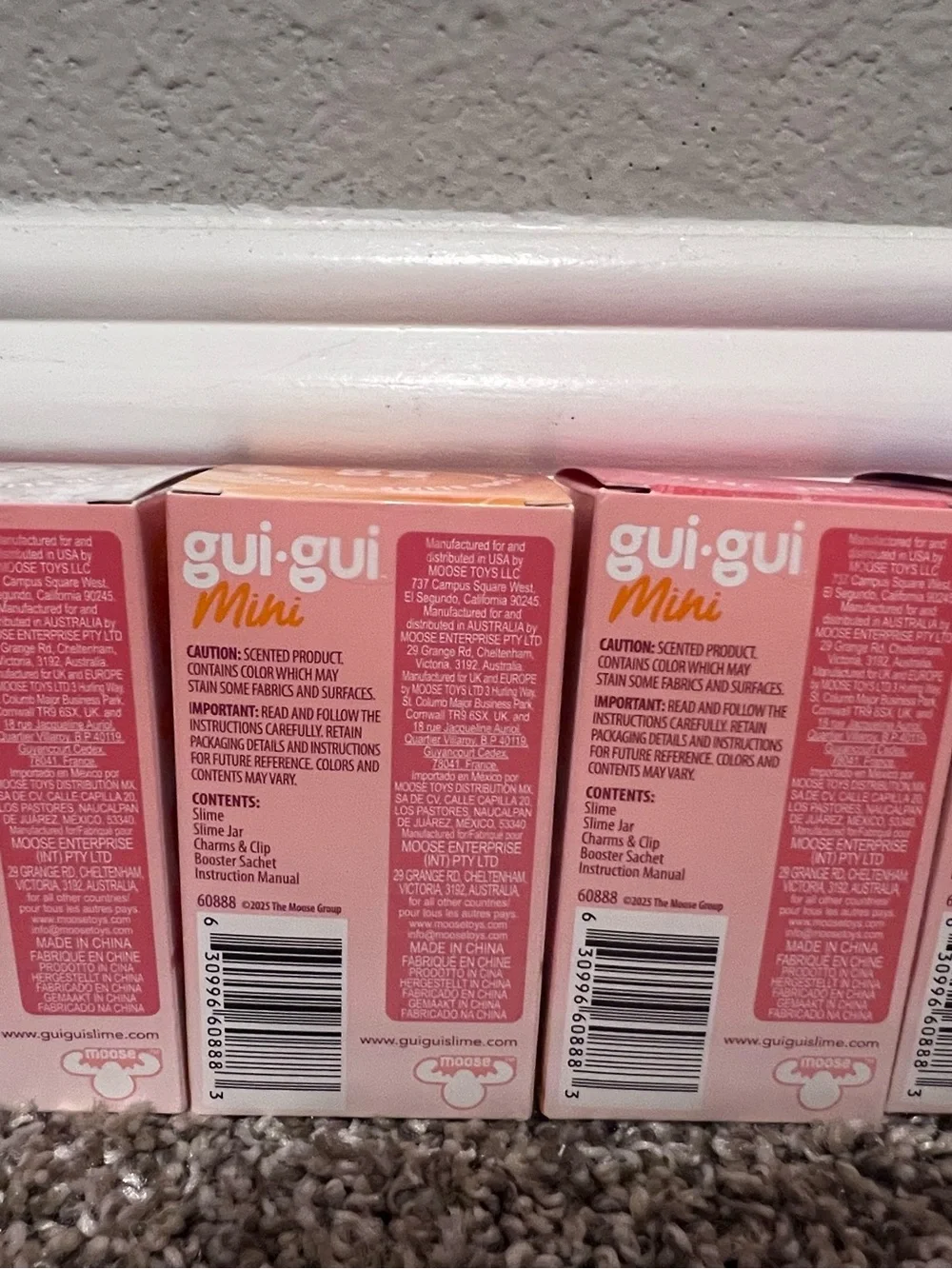 Mini Gui Gui Fall edition Slime Kit - 4 pack